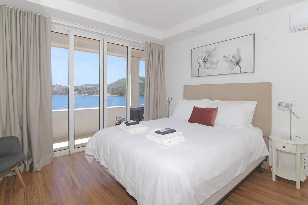 Seaside Apartment M Zaton 5 - Sea View & Parking Екстериор снимка